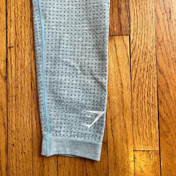Gymshark Leggings Womens Small Vital Seamless Green Gray - Picture 4 of 8